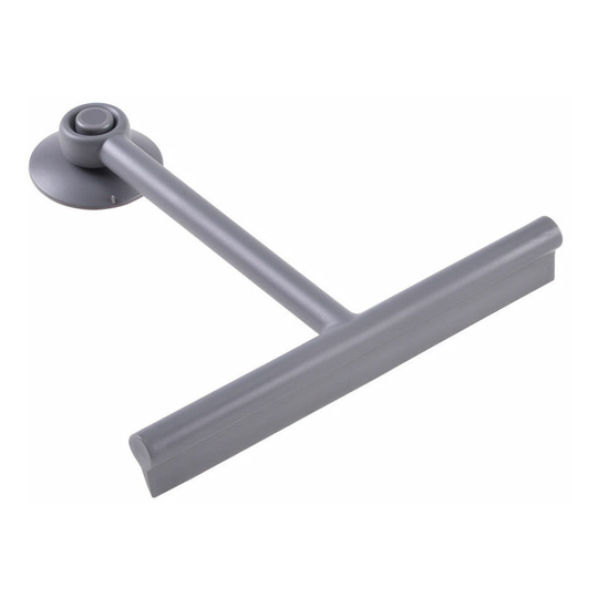 Shower Squeegee Glass Squeegee Household water Cleaning Squeegee [22m] with Holder, for Shower, Bathroom, Mirror, Cleaning Glass (gray)