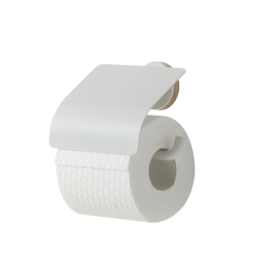 Urban Wall Mounted Toilet Roll Holder with Lid