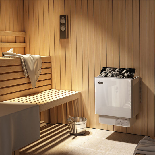 Livingandhome - 9KW Stainless Steel Electric Sauna Heater Stove with Outer Controller
