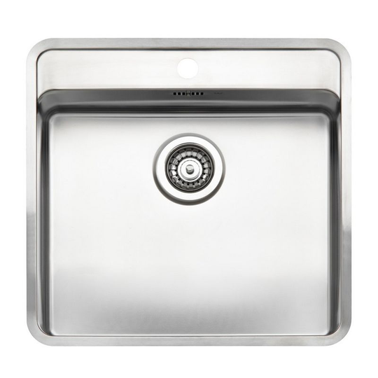 Ohio Stainless Steel Integrated Kitchen Sink with Tap Wing - Reginox