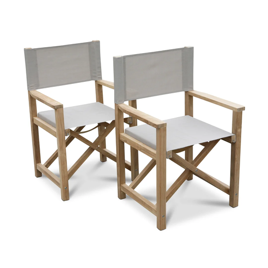 Mccrady Folding Teak Patio Dining Armchair