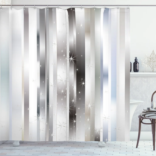 Bolten 13 Piece Polyester Shower Curtain Set