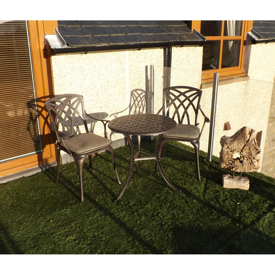 Ryne 2 Seater Bistro Set with Cushions