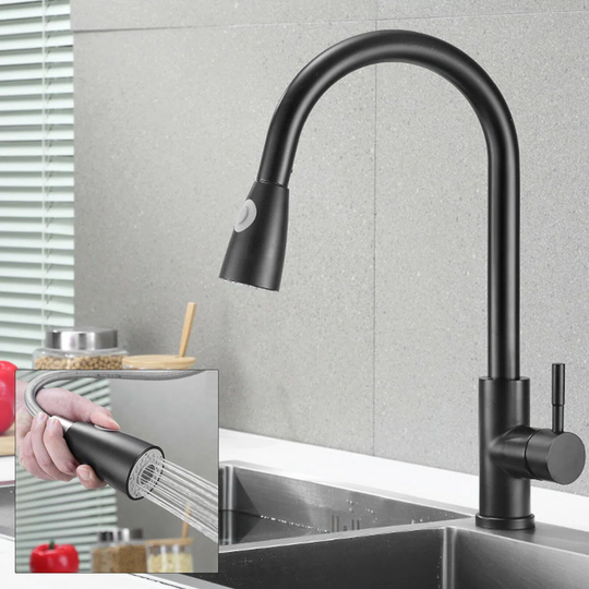 Jovanny Touch Single Lever Monobloc Tap with Side Spray