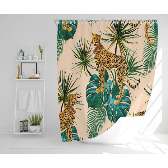 Frederica 2 Piece Polyester Shower Curtain Set
