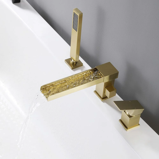 Shenk Deck Mounted Roman Bath Tap