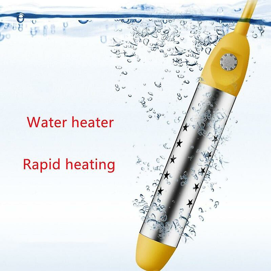 Sunflowergb - Electric Water Heater Boiler Portable Water Heater Heating Rod Quickly Boil Water Immersion Hanging Bathroom Swimming (2000W)