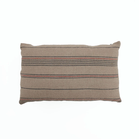 Cothren Striped Rectangular Lumbar Cushion Cover