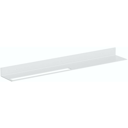 Mono white 800mm bathroom shelf - White - Accents