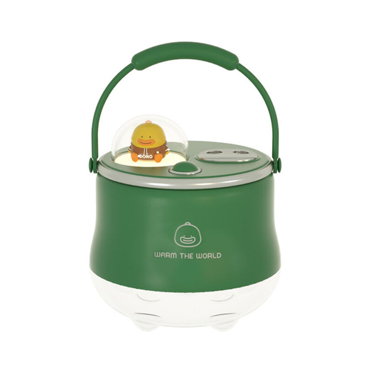Ilovemilan - Cool Mist Humidifier, 400ml Portable Mini Humidifier with Dual Jet Adjustable Personal Humidifier for Bedroom, Study, Office, Home, Green