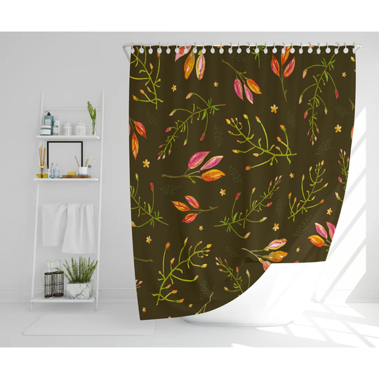 Judique Polyester Shower Curtain Set