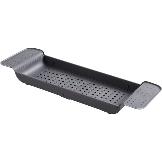 Bathtub Tub Shelf Caddy, Bath Bridge Caddy Extendable Shower Rack Holder Rack Bath Storage Tray for Bathtub Accessories Drainer Dish Drainer