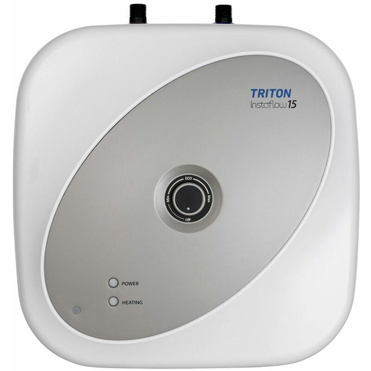 Tritonshowers - Triton Instaflow 2kW Stored Hot Water Heater Under Sink White SPINSF150S 15L - White