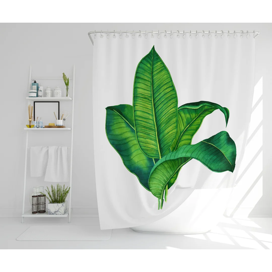 Lillias Polyester Shower Curtain Set