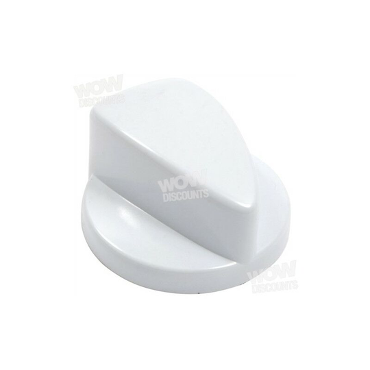 Oven White Control Knob. Genuine Part Number C00118277 - White - Indesit