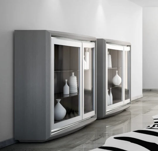 Braun Display Cabinet