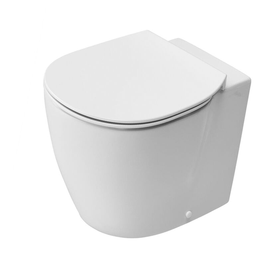 Ideal Standard Concept Back to Wall Toilet 550mm Projection Soft Close Seat White