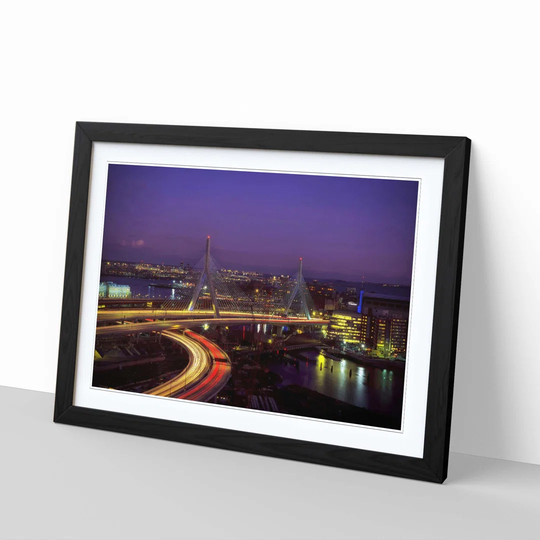'Massachusetts Boston USA' Framed Photographic Print