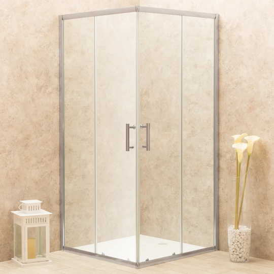 Alyse Square Rectangular Shower Enclosure - 1850 x 800 mm