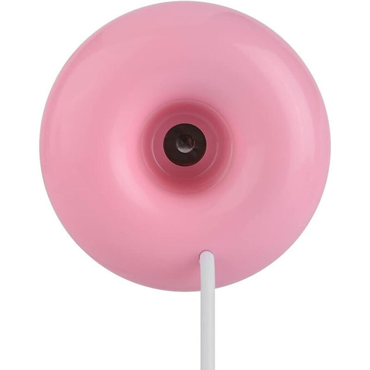 Ilovemilan - Mini Portable usb Humidifier Donut Shape Atomization Air Humidifier for Car, Travel, Home, Offices (Pink)