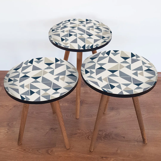 Belliveau 3 Piece Nest of Tables