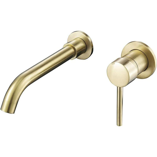 Gdrhvfd - Brushed gold built-in basin tap