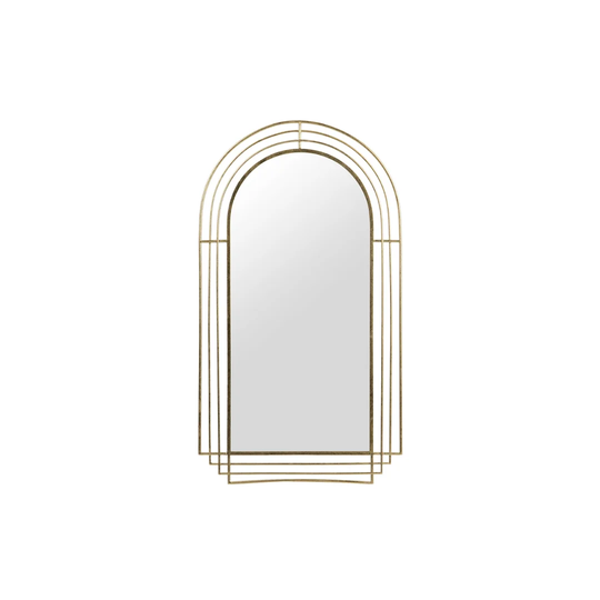 Callao Metal Framed Wall Mounted Accent Mirror in Gold