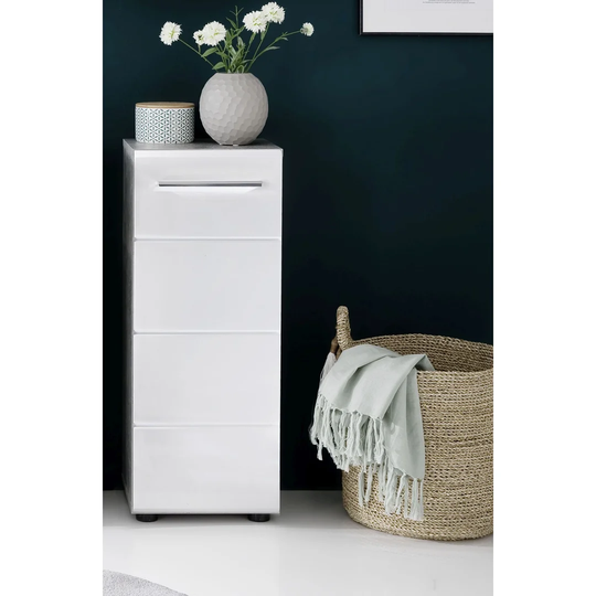 Chewton Keynsham 32Cm W x 82Cm H x 28Cm D Wall Mounted Bathroom Cabinet