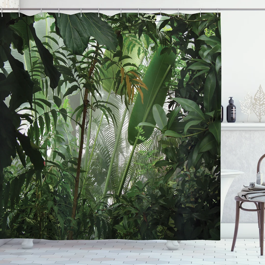 Barrantes Polyester Shower Curtain Set