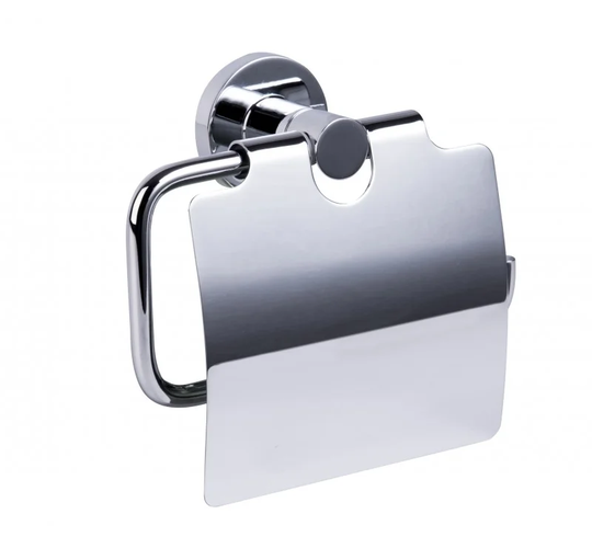 Corentin Wall Mounted Toilet Roll Holder with Lid