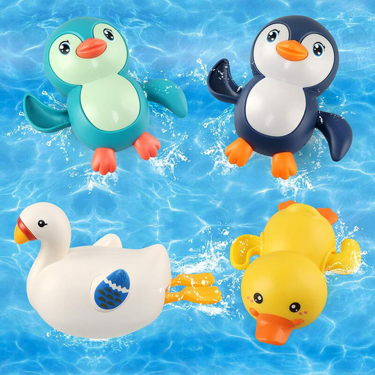 Baby Bath Toy, Floating Bath Toys for Bathtub, Swimming Pool - Animal Play Set Newborn Pool Toy Shower Toy for Baby Kids 1 2 3 4 Years Old - 2