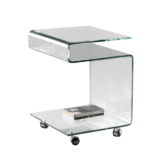 Clear Bolles Side Table