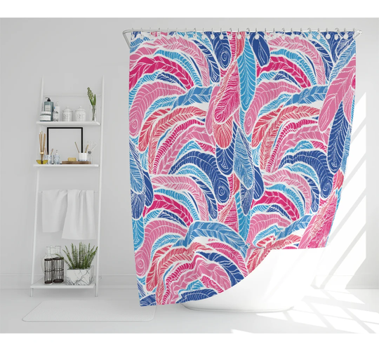 Brueck Polyester Shower Curtain Set