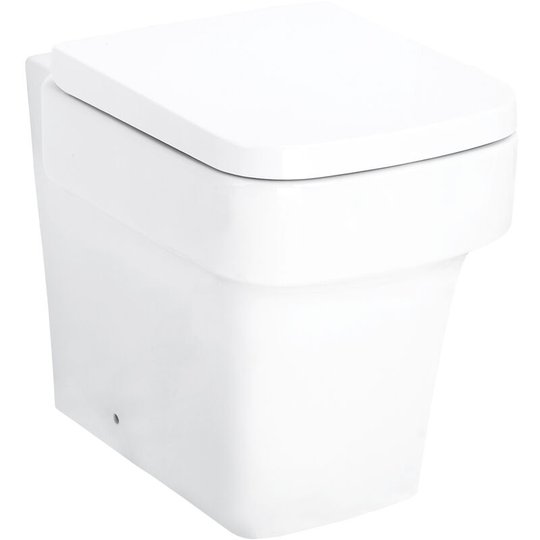 Wholesale Domestic - Millennium Back to Wall Toilet Pan with Soft Close Toilet Seat