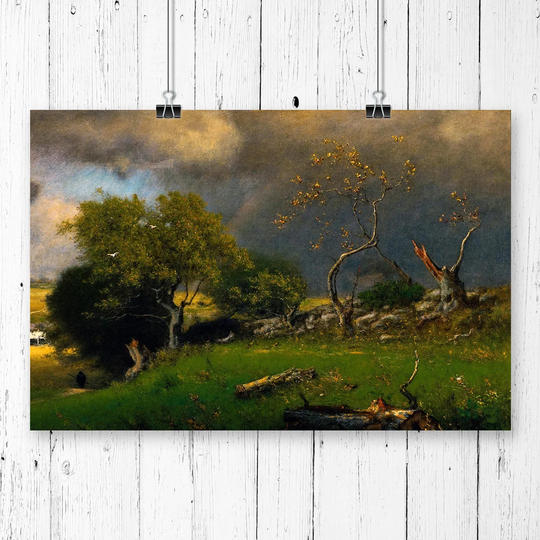 Landscape -2' by George Innes Wall Art