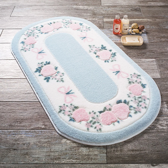 Goshen Oval Bath Mat