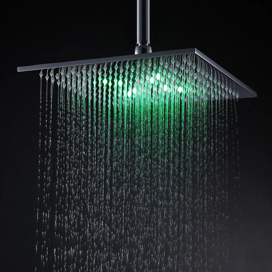 Walbourne Fixed Shower Head - Square
