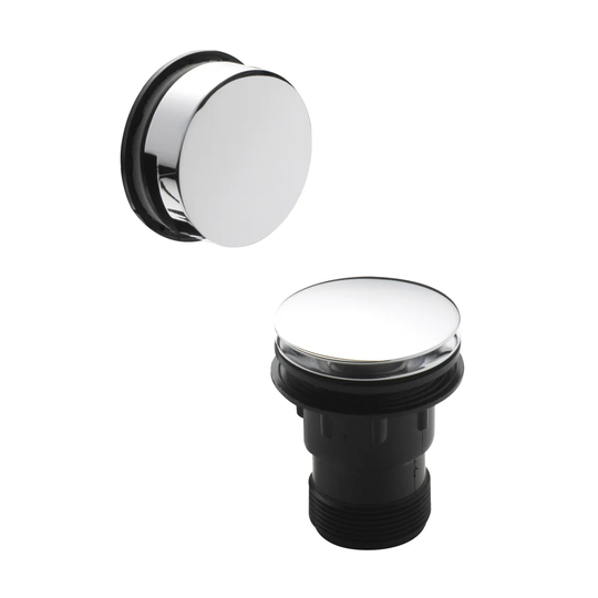 Sprung 6cm Push Button Waste Tub Drain