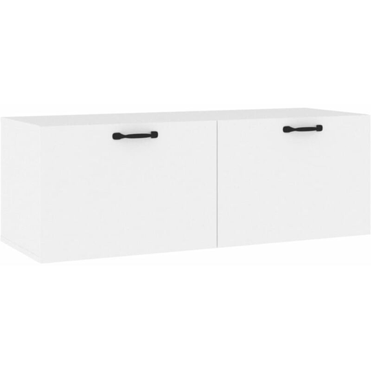 Vidaxl - Wall Cabinet White 100x36.5x35 cm Engineered Wood White