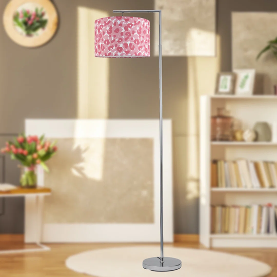 Basquez 161.8cm Chrome Arched/Arc Floor Lamp