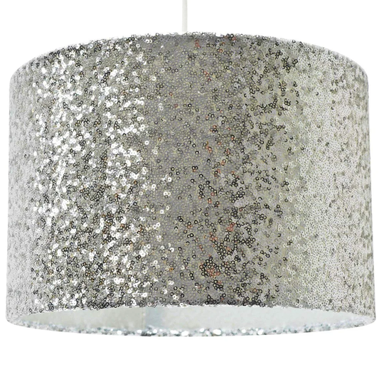 Bedroom 30cm Cotton Drum Pendant Shade