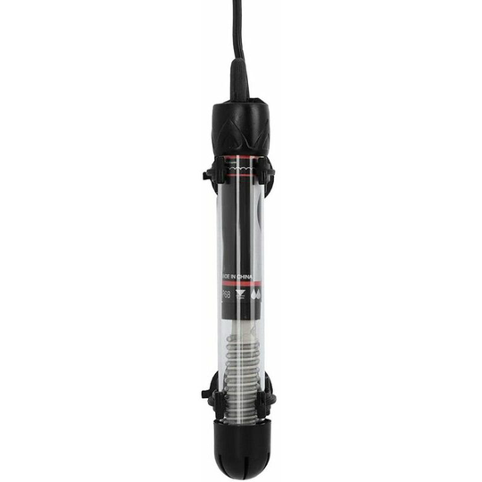 Morejieka - 220-240V 100W eu Pool Aquarium Heater, Small Adjustable Tank Heat, for Betta Freshwater Turtle Fish for Salt Water (100W)
