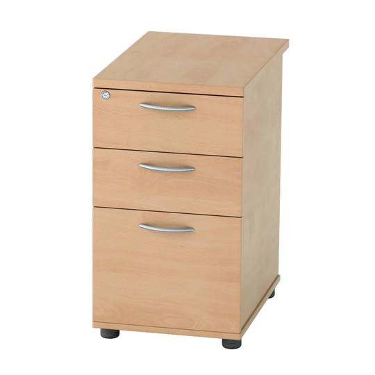 Derry 3-Drawer Lockable Filing Cabinet