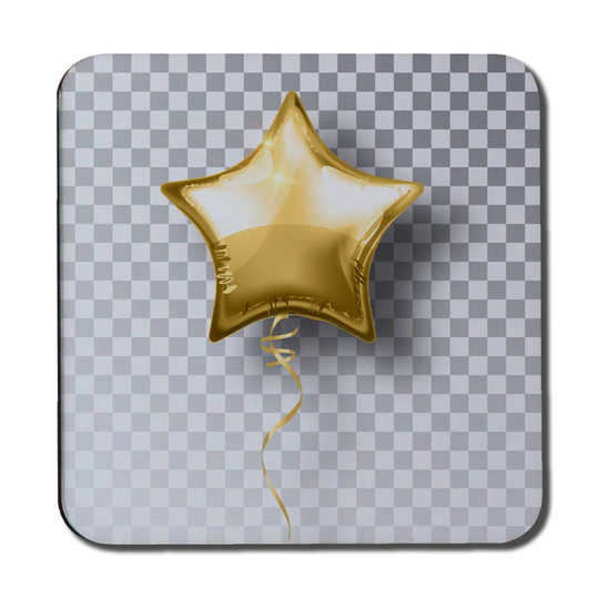 Golden Star Balloon Coaster