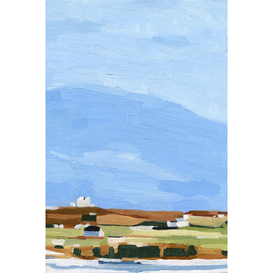 Colour Field Landscape II by Emma Scarvey - Wrapped Canvas Painting