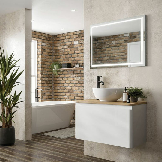 Spectre 60 led Bathroom Mirror 800mm h x 600mm w - HIB