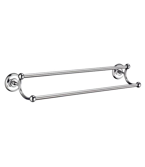 73.5cm Wall Mounted Double Towel Rail