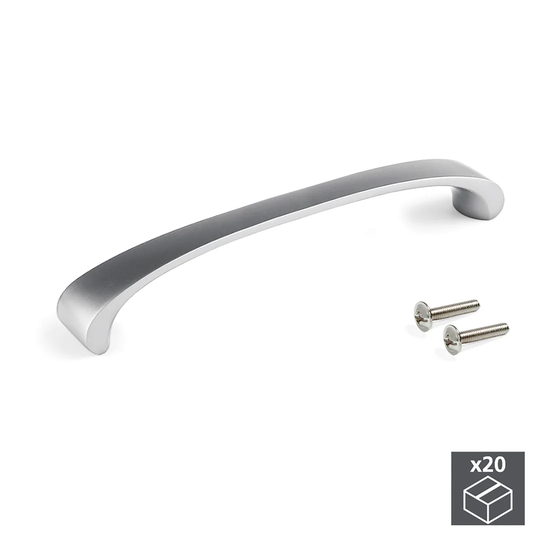 Riccardo Zamak 16cm Centre Arch Handle