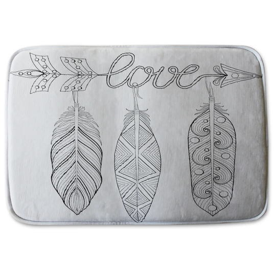 Pesce Rectangle Bath Mat