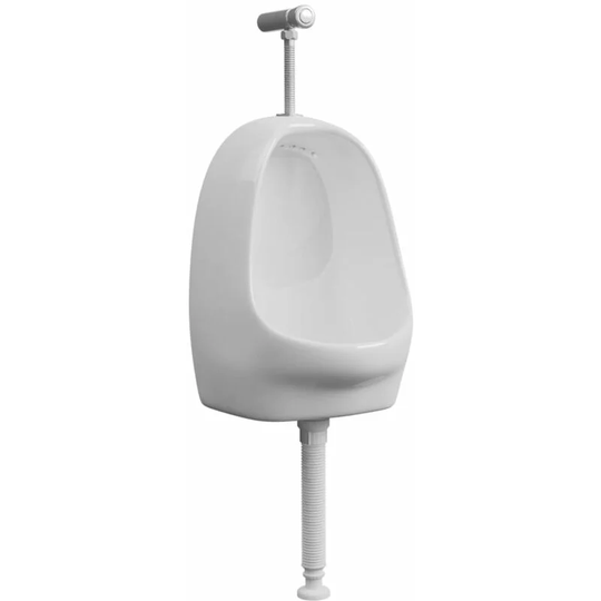 Vidaxl - Wall Hung Urinal with Flush Valve Ceramic White White